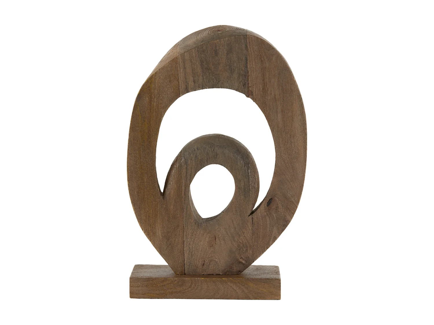 Adorno RANDA - 30x9x46cm - Marrón