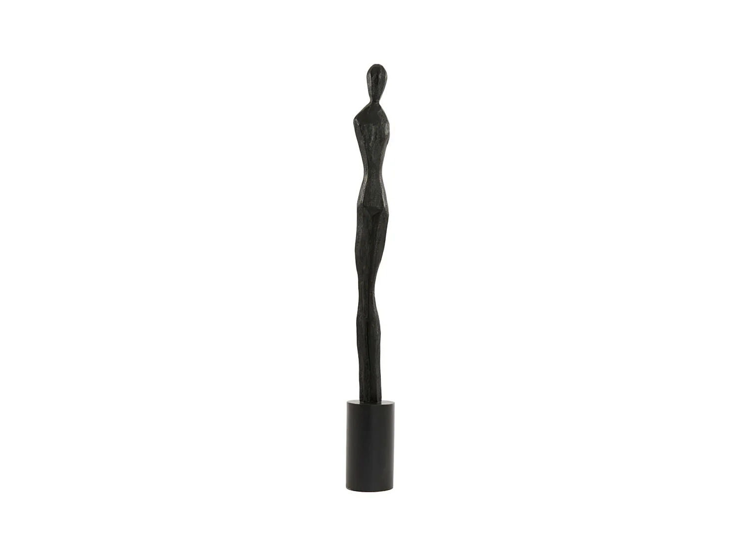 Ornament KATOPA - Ø9.5x90cm - Zwart