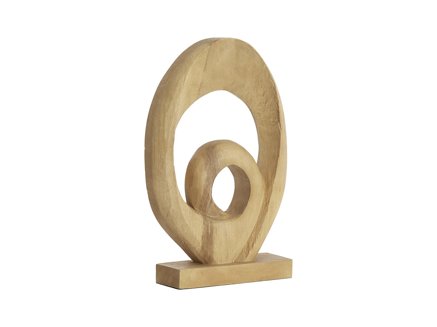 Ornament RANDA - 30x9x46cm - Bruin