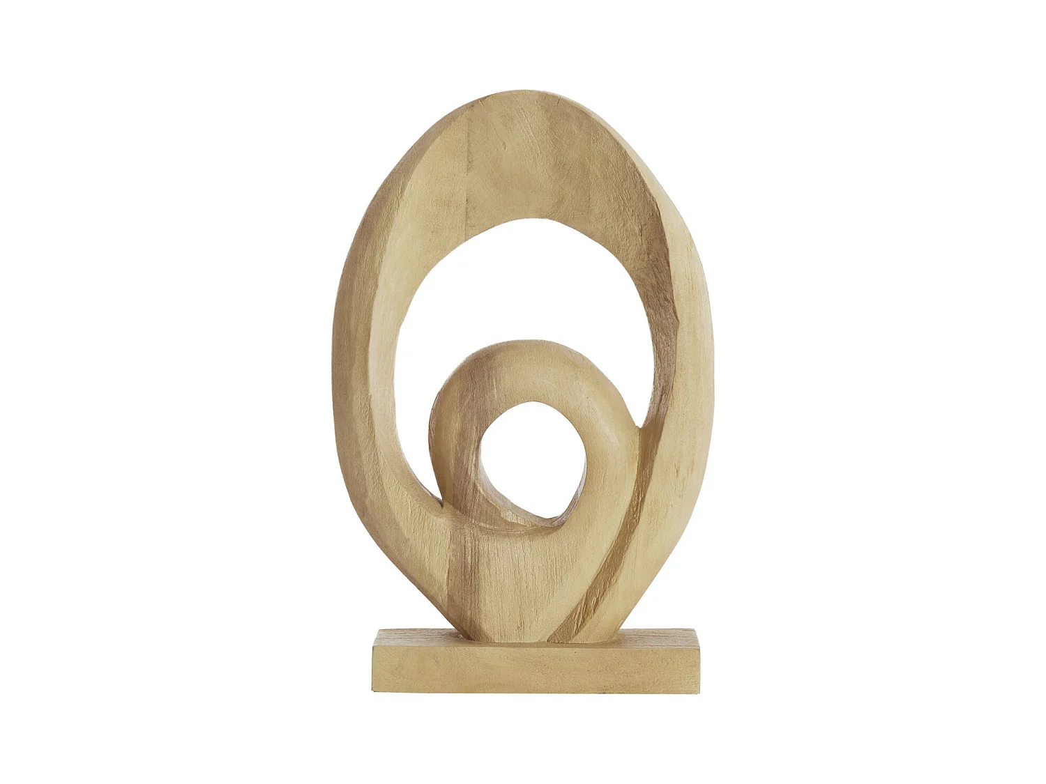 Ornement RANDA - 30x9x46cm - Marron