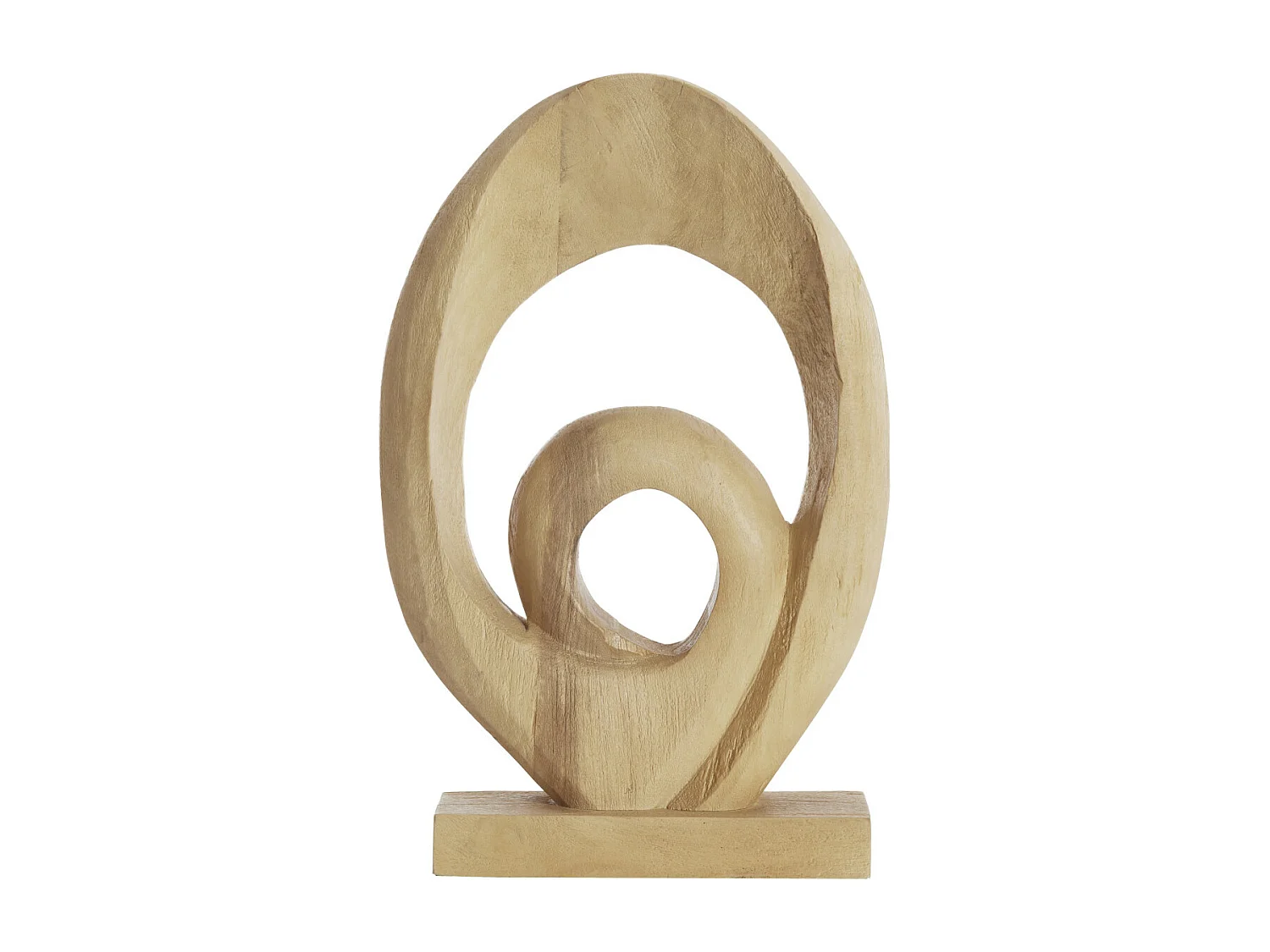 Ornement RANDA - 30x9x46cm - Marron