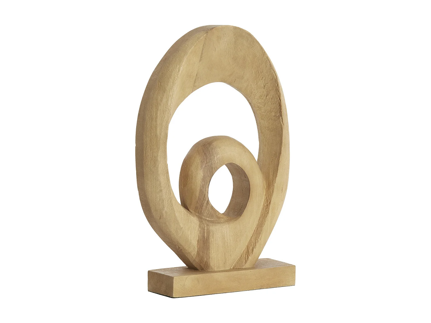 Ornement RANDA - 30x9x46cm - Marron