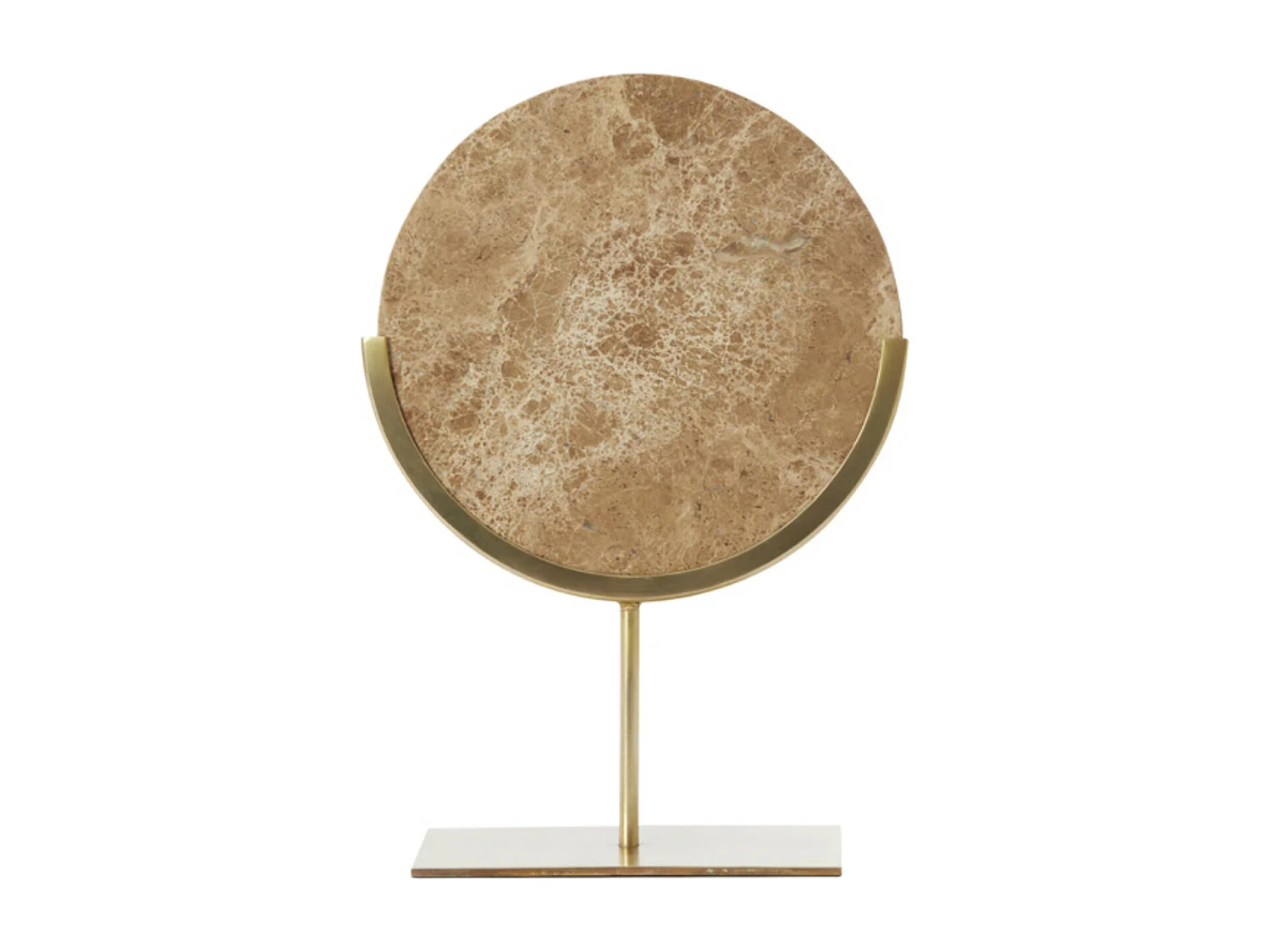 Ornement MORENO - 25,5x10x38,5cm - Marron