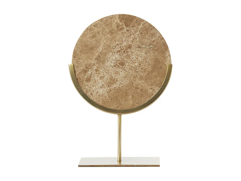 Ornement MORENO - 25,5x10x38,5cm - Marron