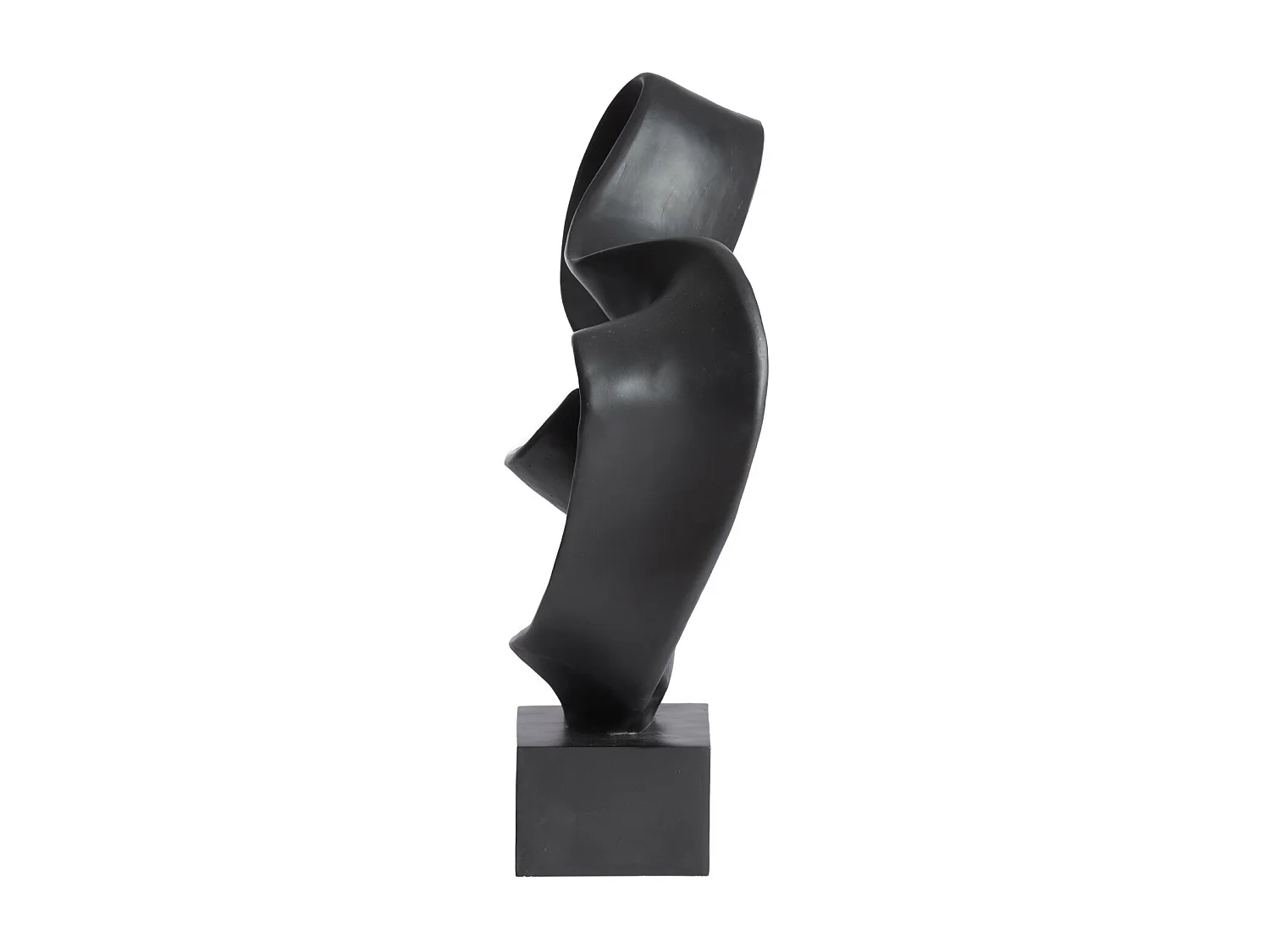 Ornement KAJAN - 33x14,5x44,5cm - Noir