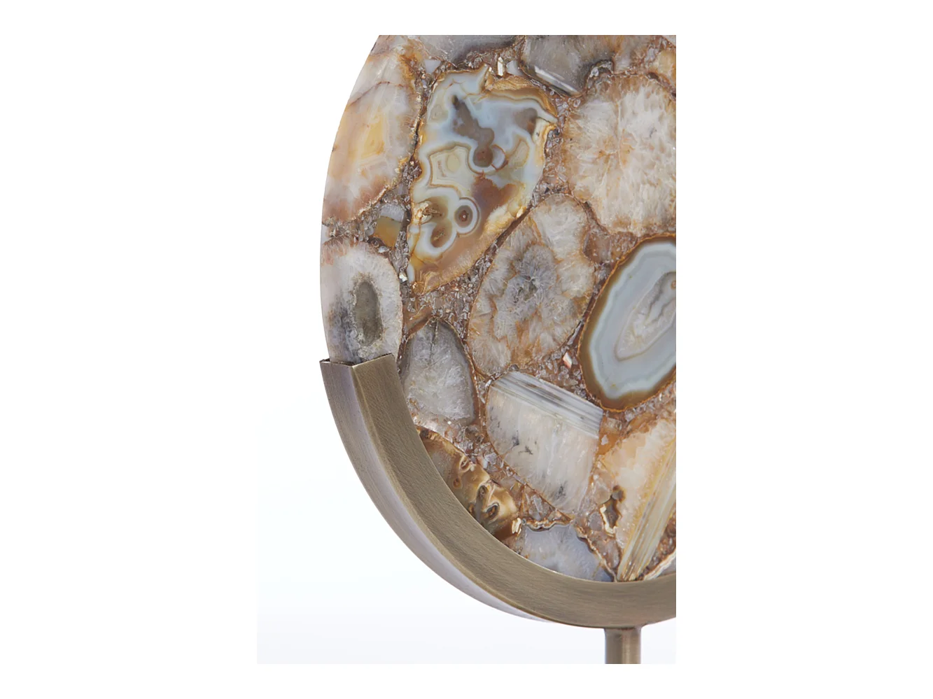 Ornement GOUYA - 25x10x35cm - Jaune