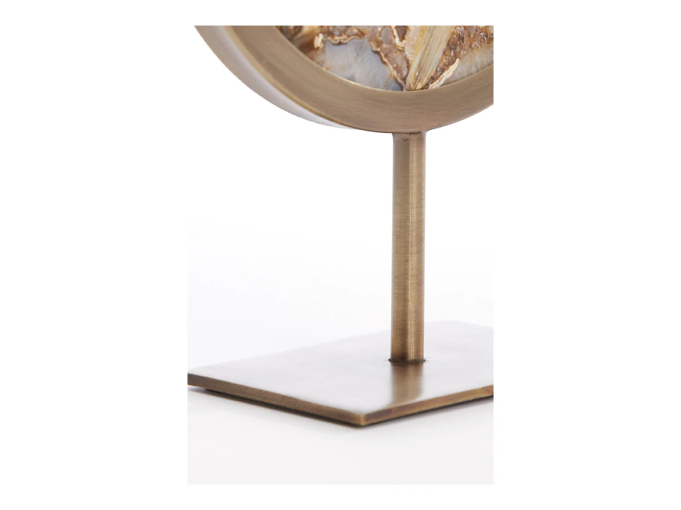 Ornement GOUYA - 25x10x35cm - Jaune