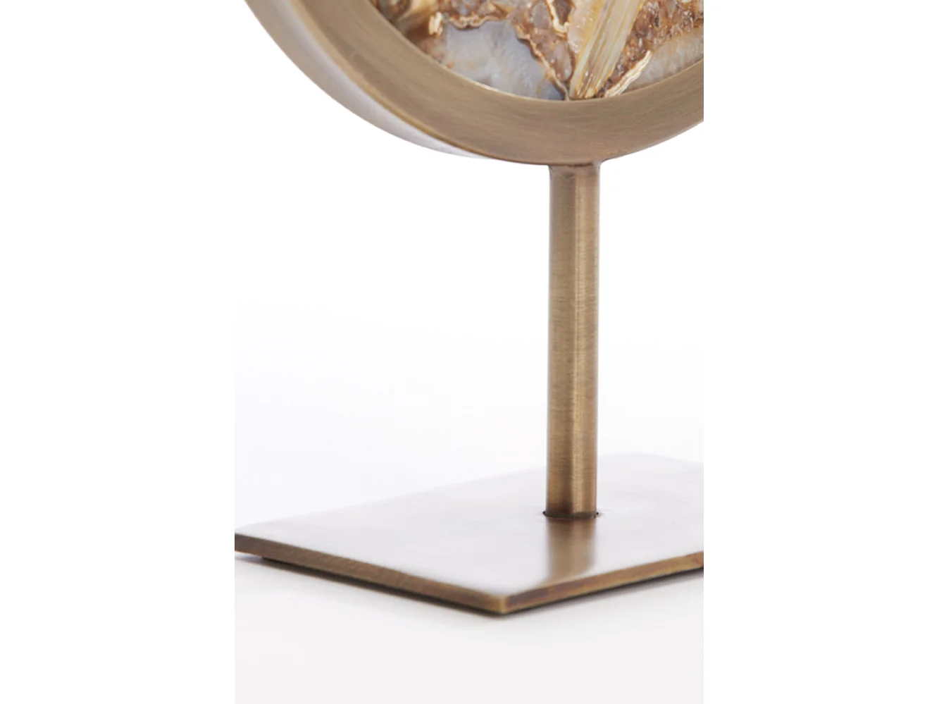 Ornement GOUYA - 25x10x35cm - Jaune