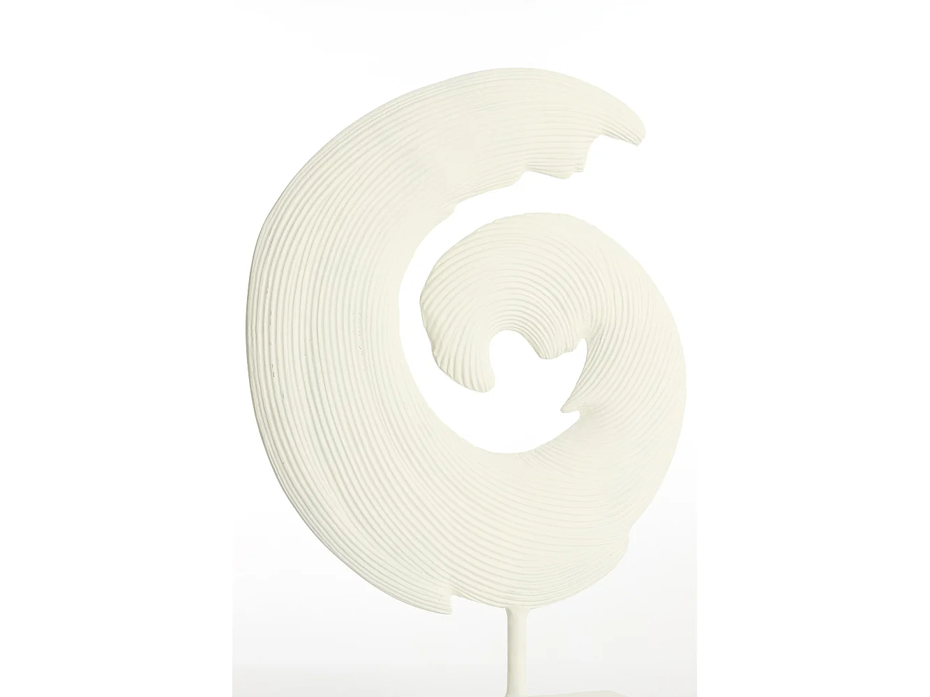 Ornement SHWIBA - 43x15x60cm - Blanc