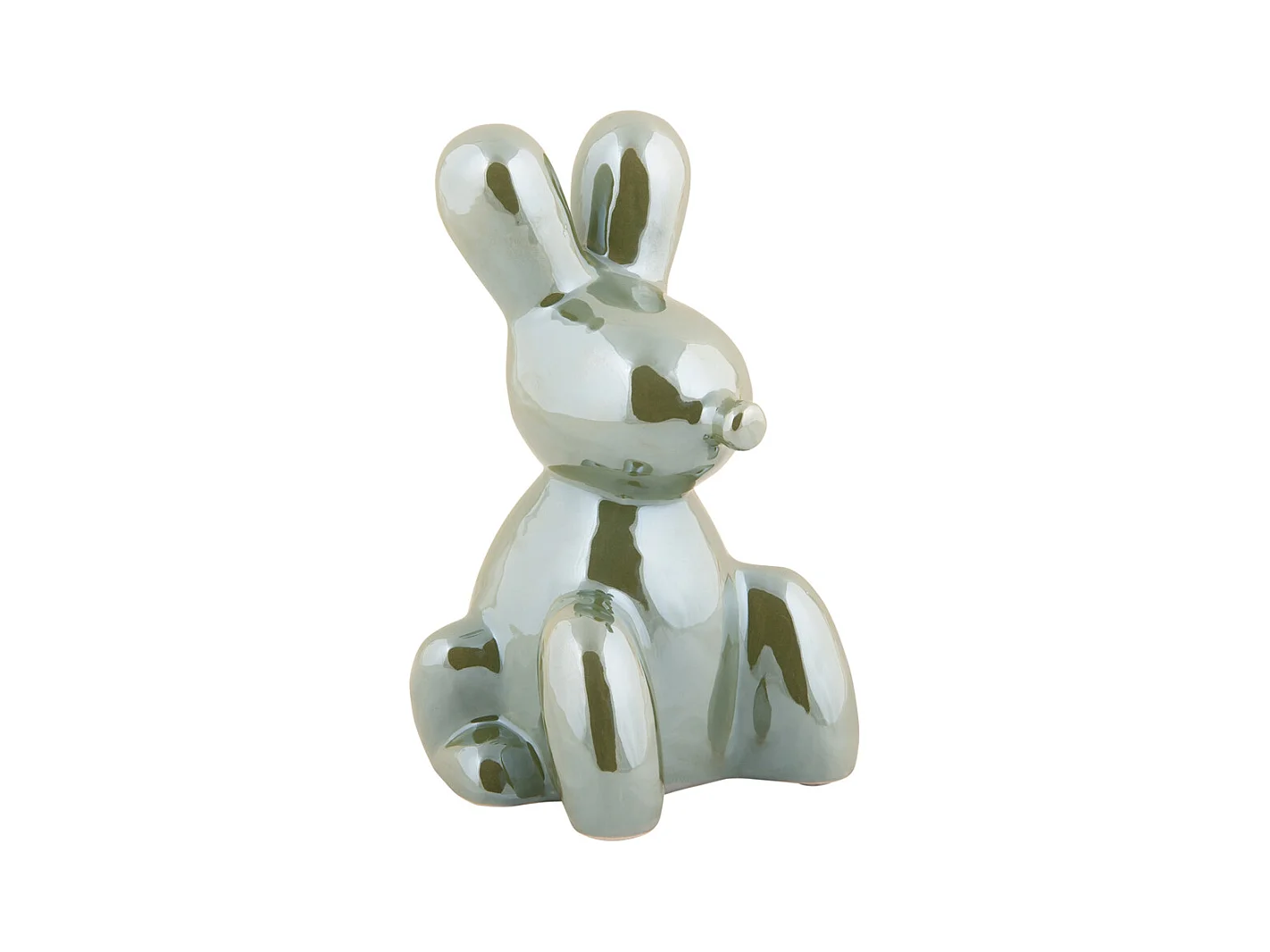 Image Lapin - Plaqué vert jungle