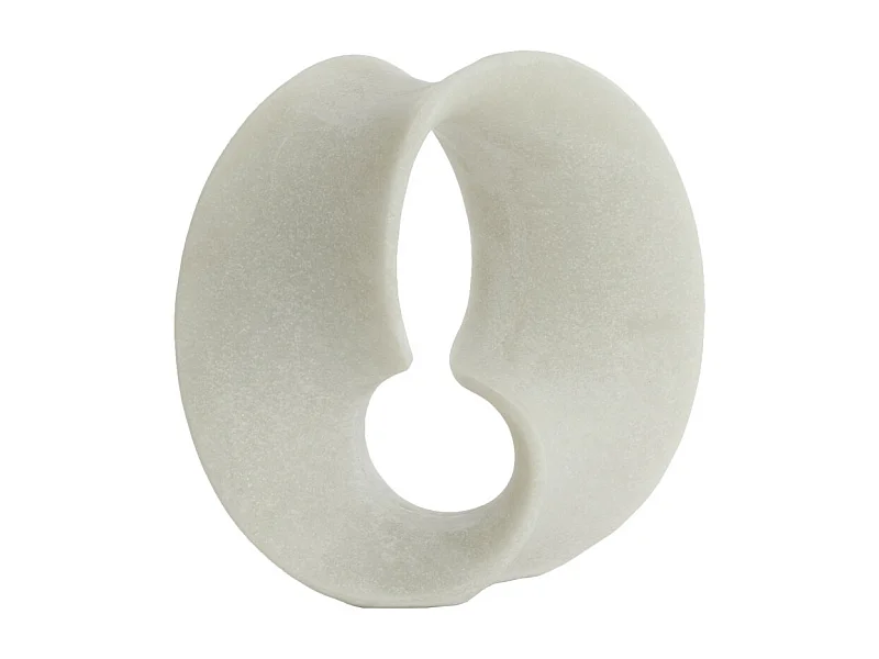 Adorno VODICE - 32x16x31cm - Blanco