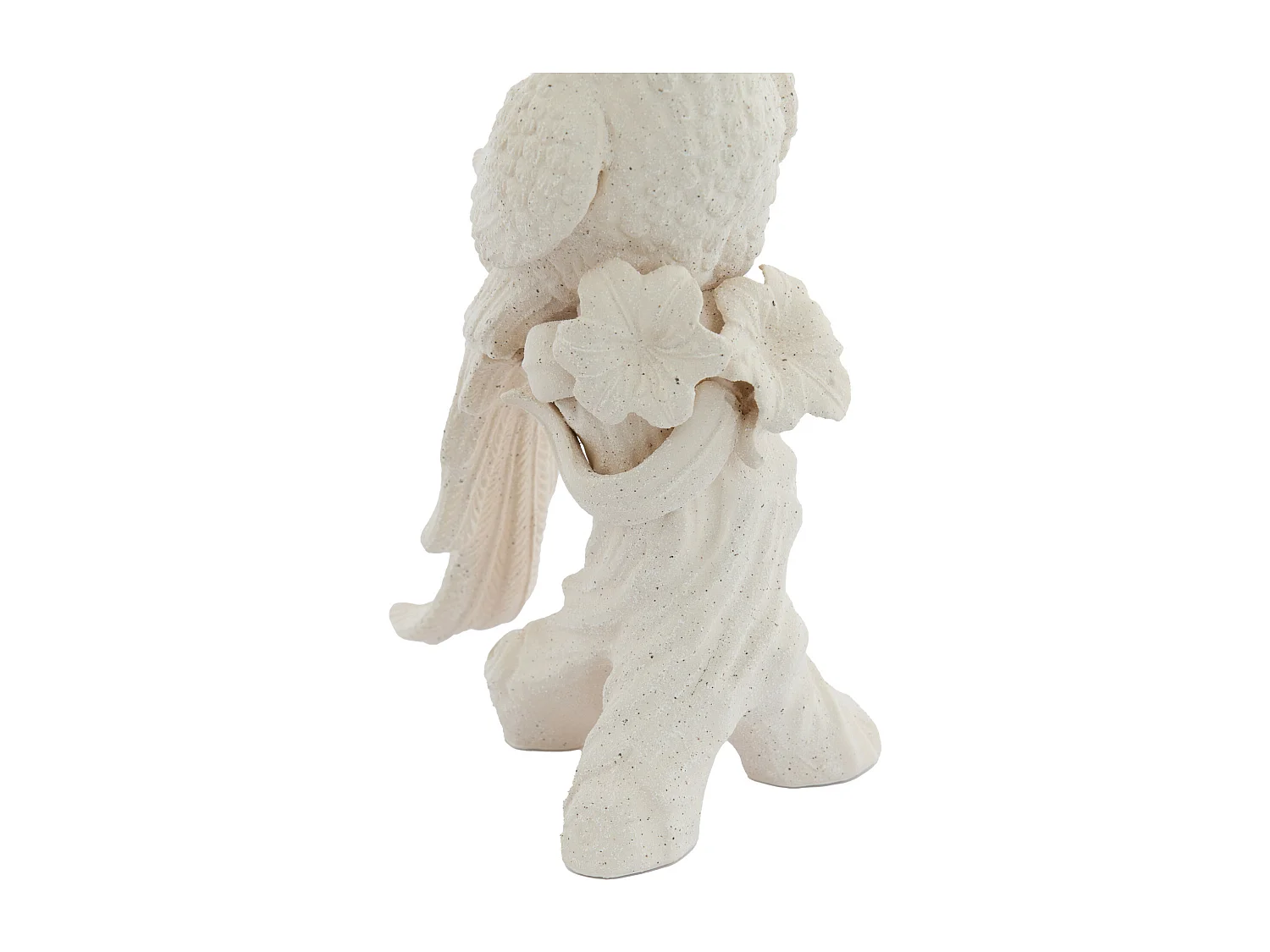 Adorno PÁJARO - 22,5x14x39cm - Blanco