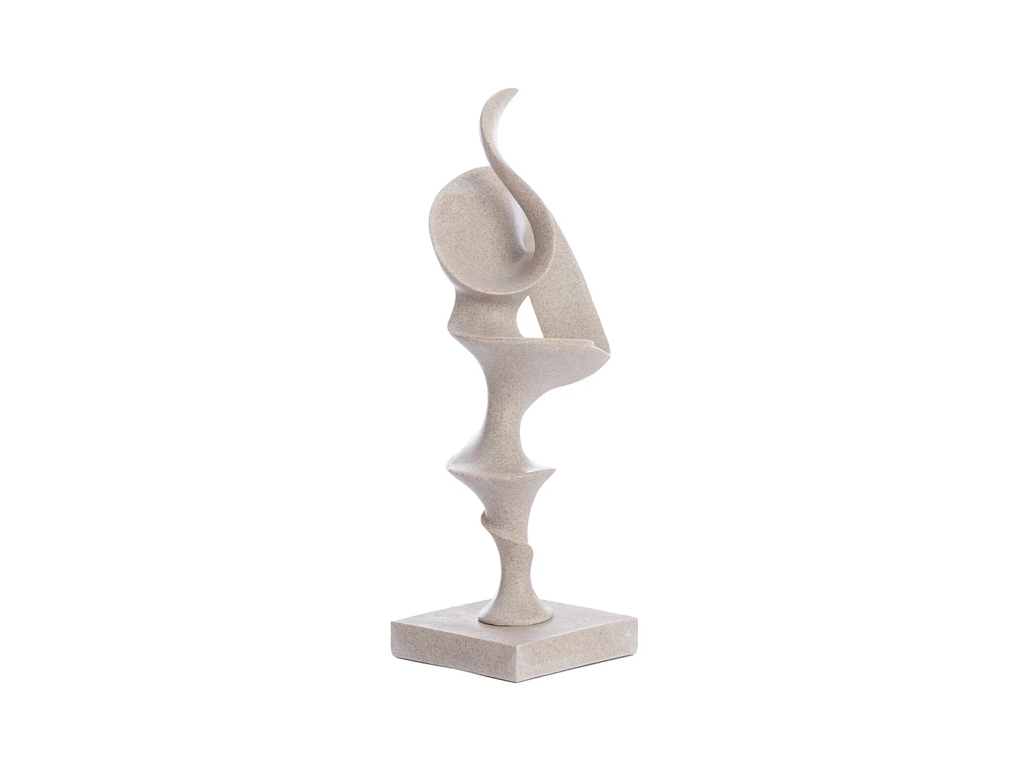 Ornement TORUV - 22x16x51,5cm - Marron