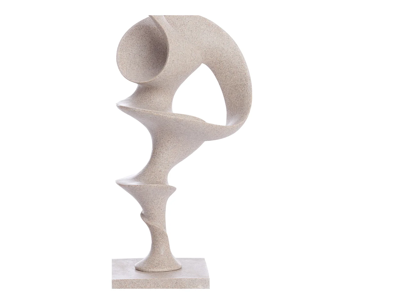 Ornement TORUV - 22x16x51,5cm - Marron