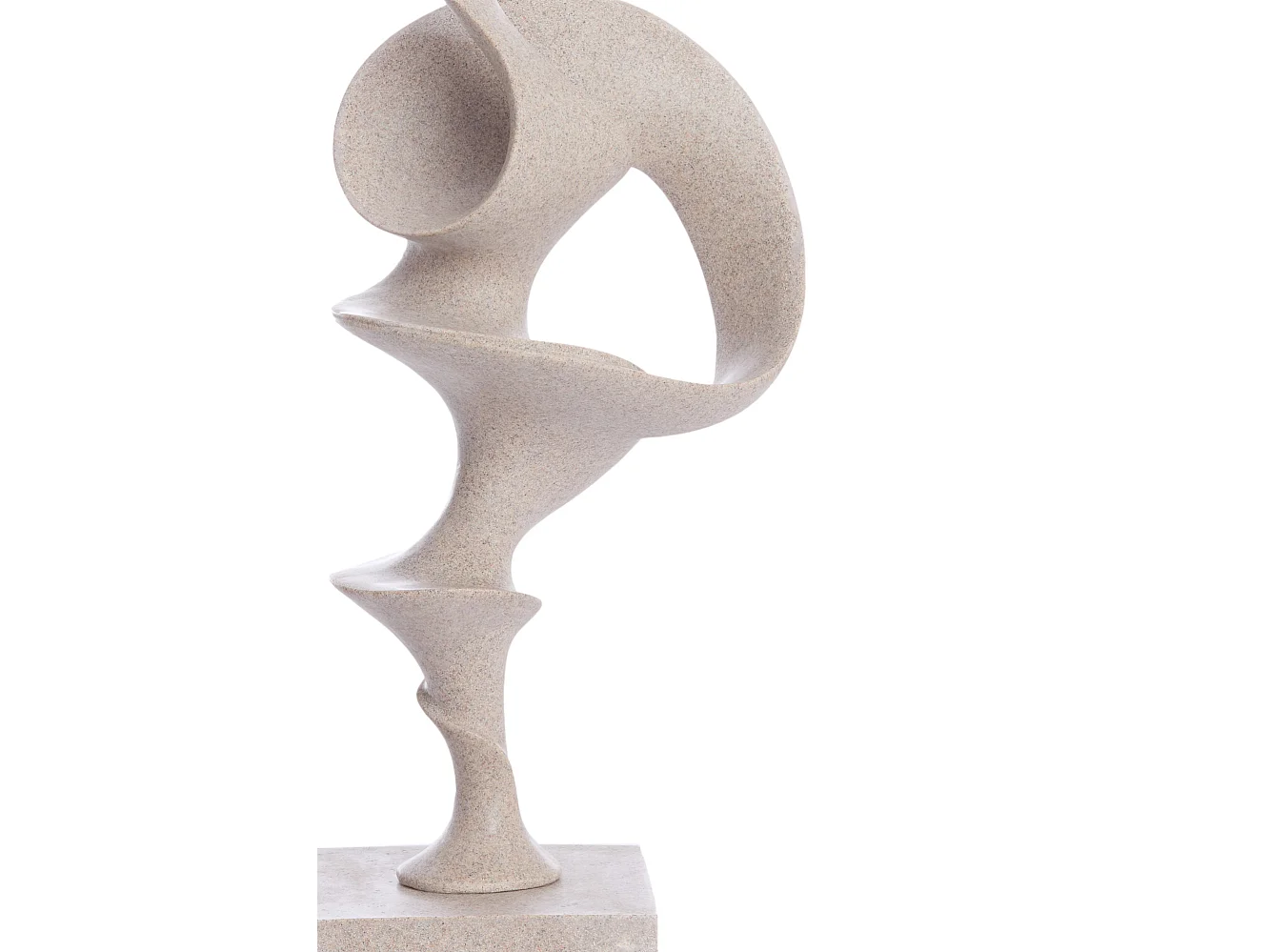 Ornement TORUV - 22x16x51,5cm - Marron