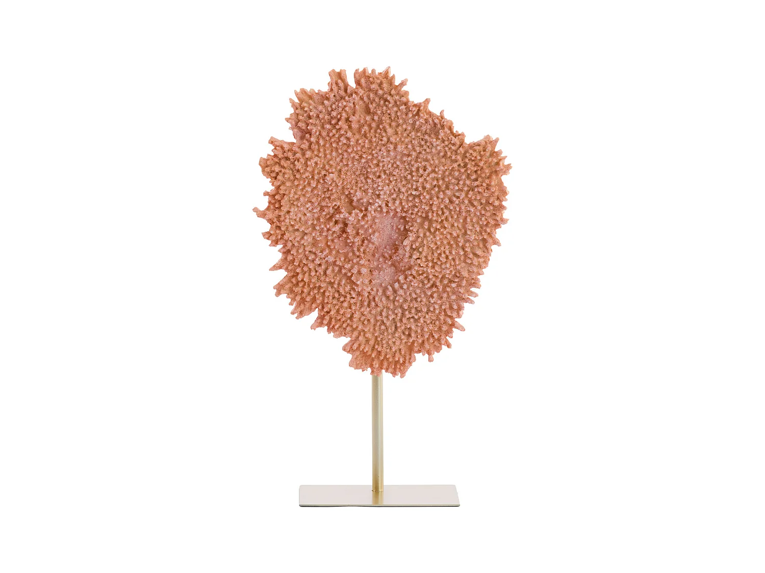 Ornament CORAL - 37x31x61.5cm - Oranje
