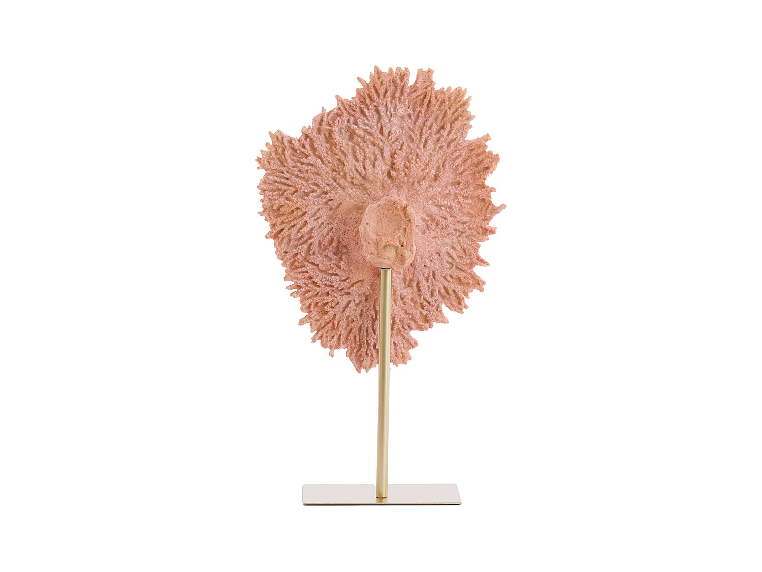 Ornament CORAL - 37x31x61.5cm - Oranje