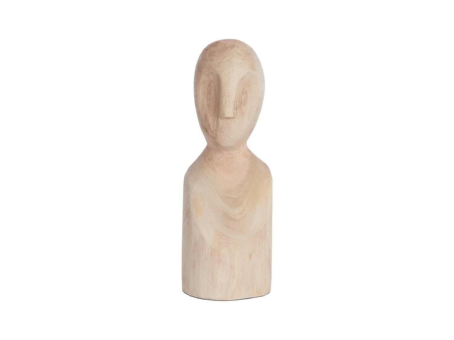 Ornement LUMUNA - 12,5x12x32,5cm - Marron