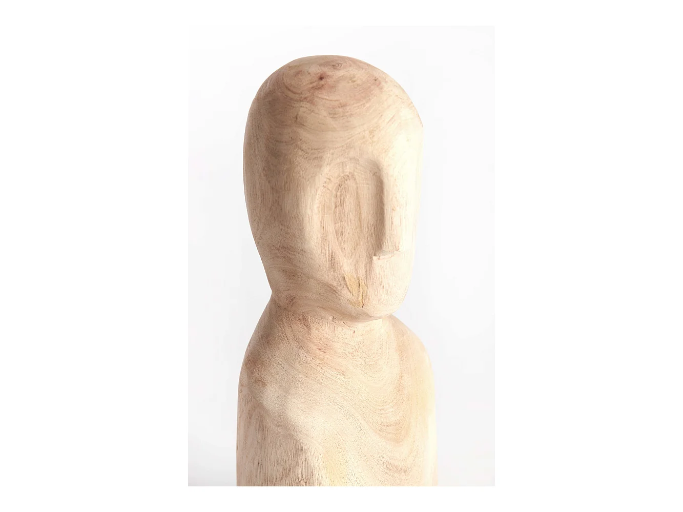 Ornement LUMUNA - 12,5x12x32,5cm - Marron