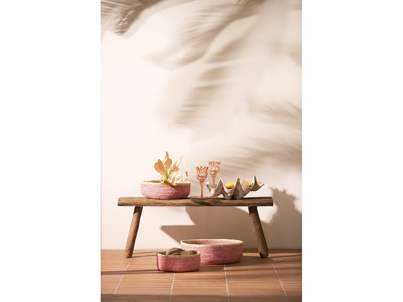 Ornement COQUILLAGE - 41x25x17cm - Marron