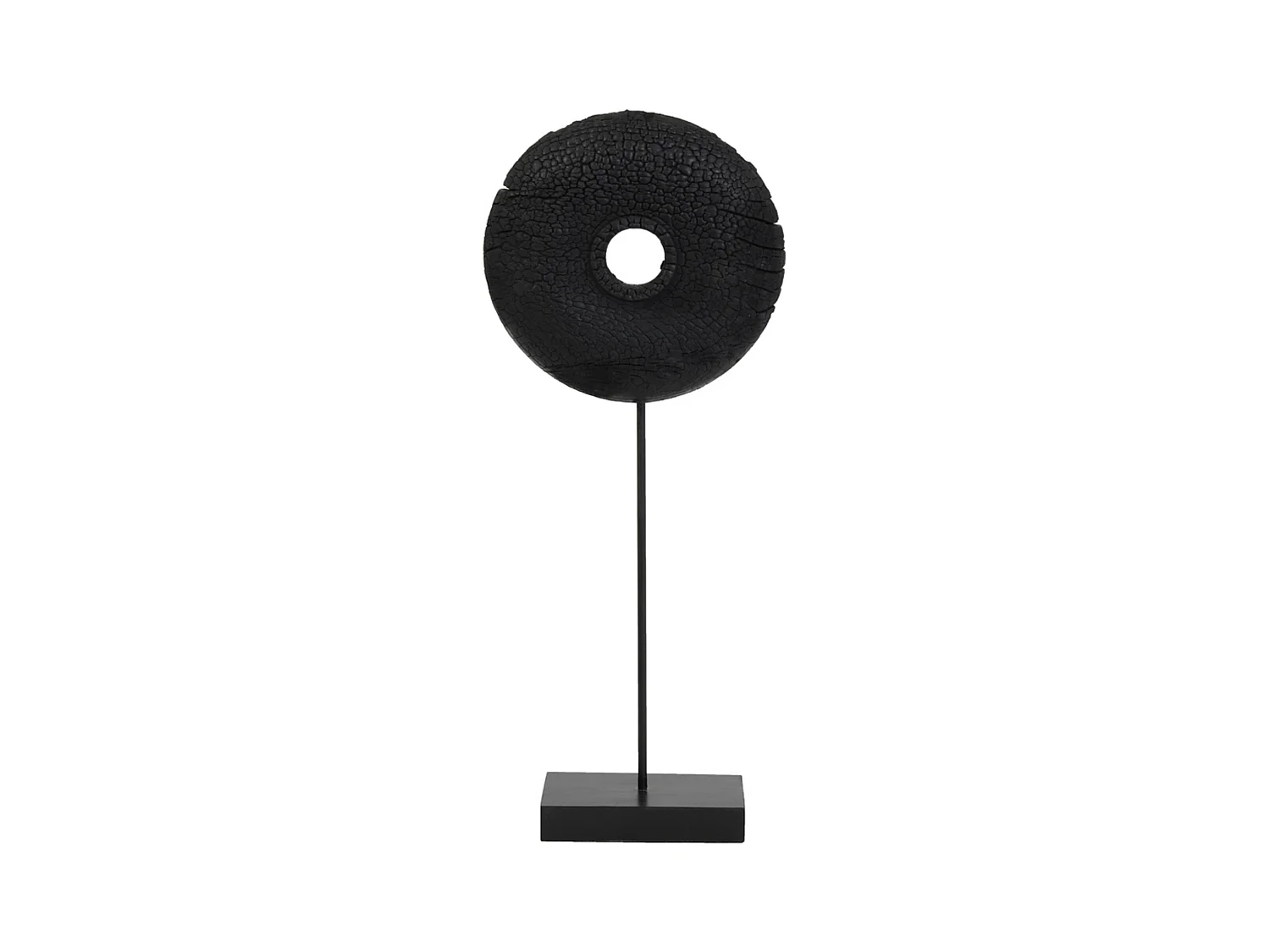 Ornament OLUMI - 28x10.5x65.5cm - Zwart