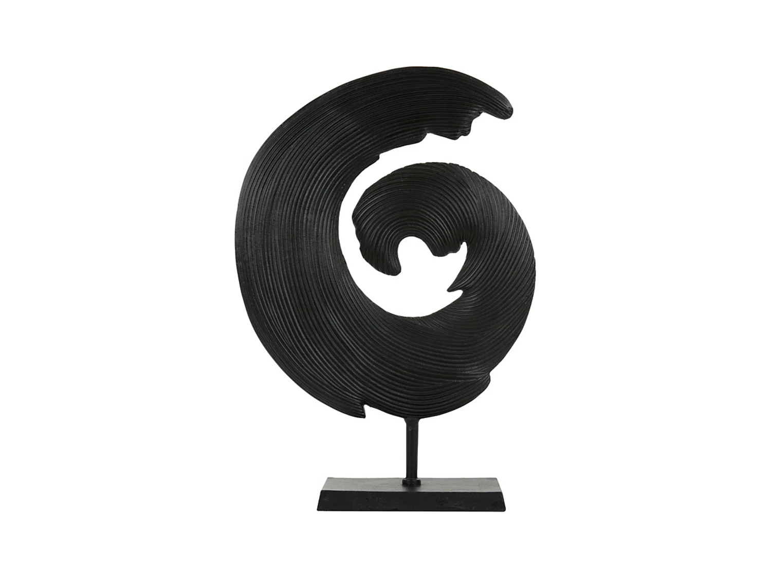 Ornement SHWIBA - 43x15x60cm - Noir