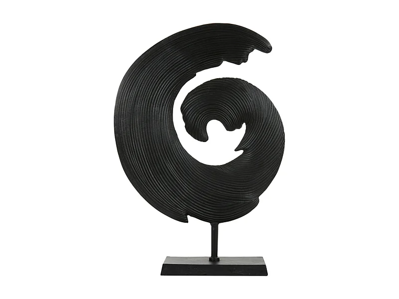 Ornement SHWIBA - 43x15x60cm - Noir