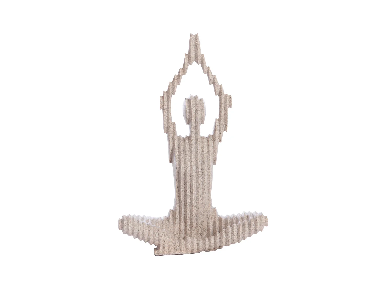 Ornement ZENNA - 28x17x41,5cm - Marron