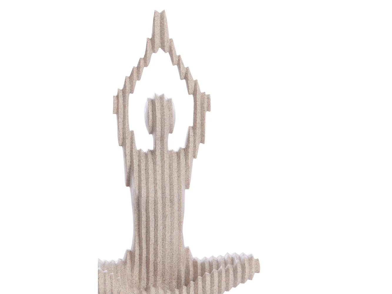 Ornement ZENNA - 28x17x41,5cm - Marron