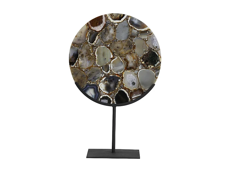 Ornement GOUYA - 35x12x50cm - Marron