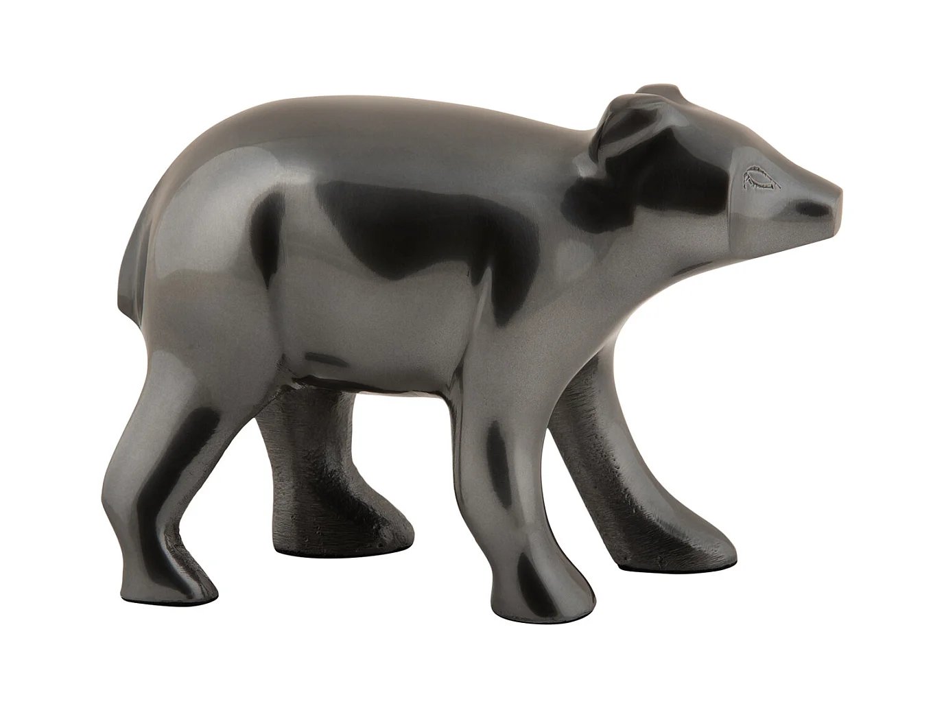 Image Ours - Plaqué métal