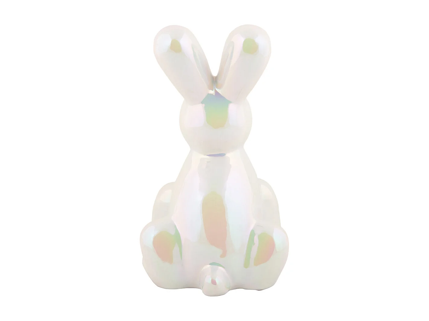 Image Lapin Grand - Plaqué blanc