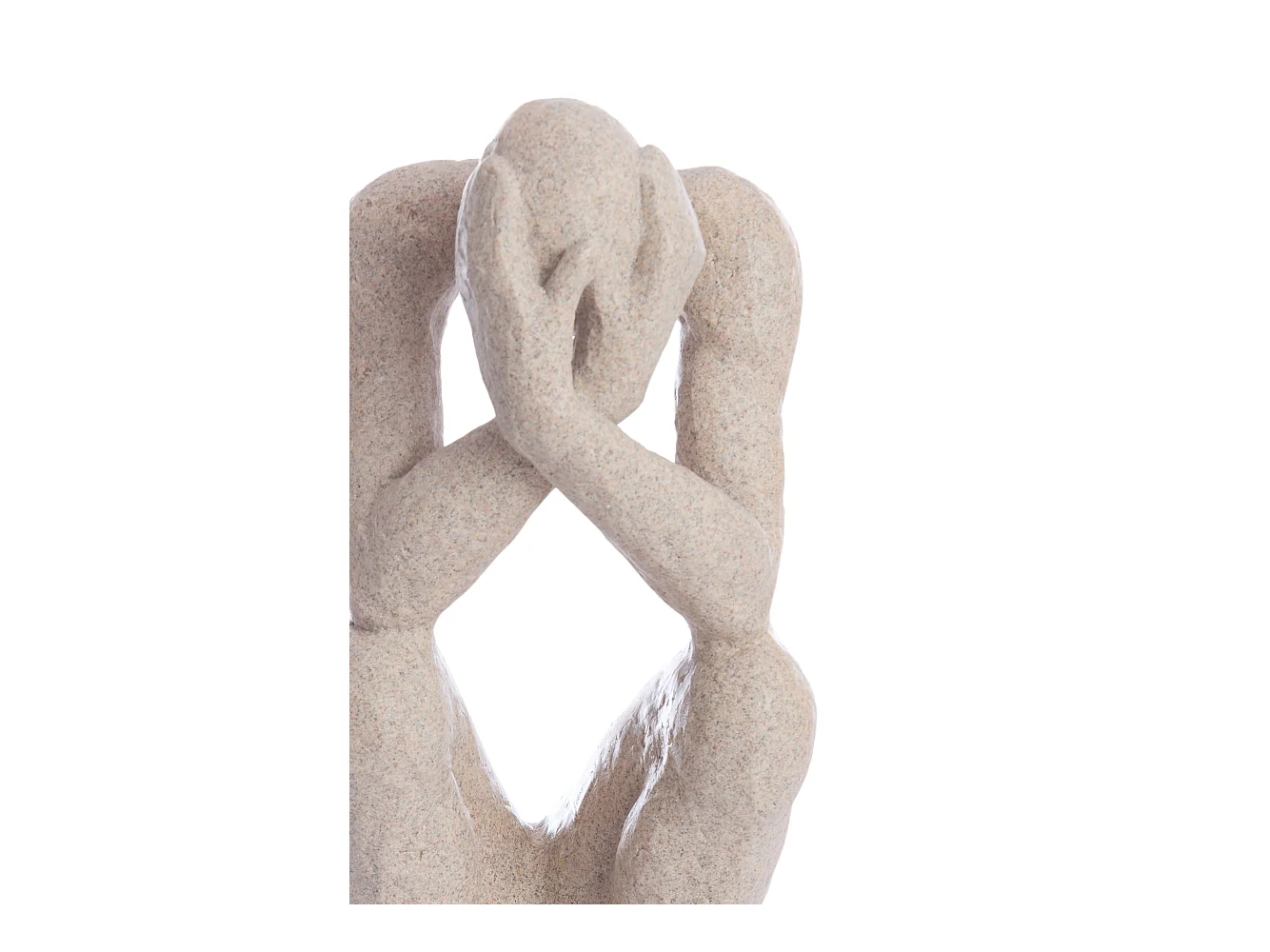 Ornement LOVINAC - 16x19x47cm - Marron