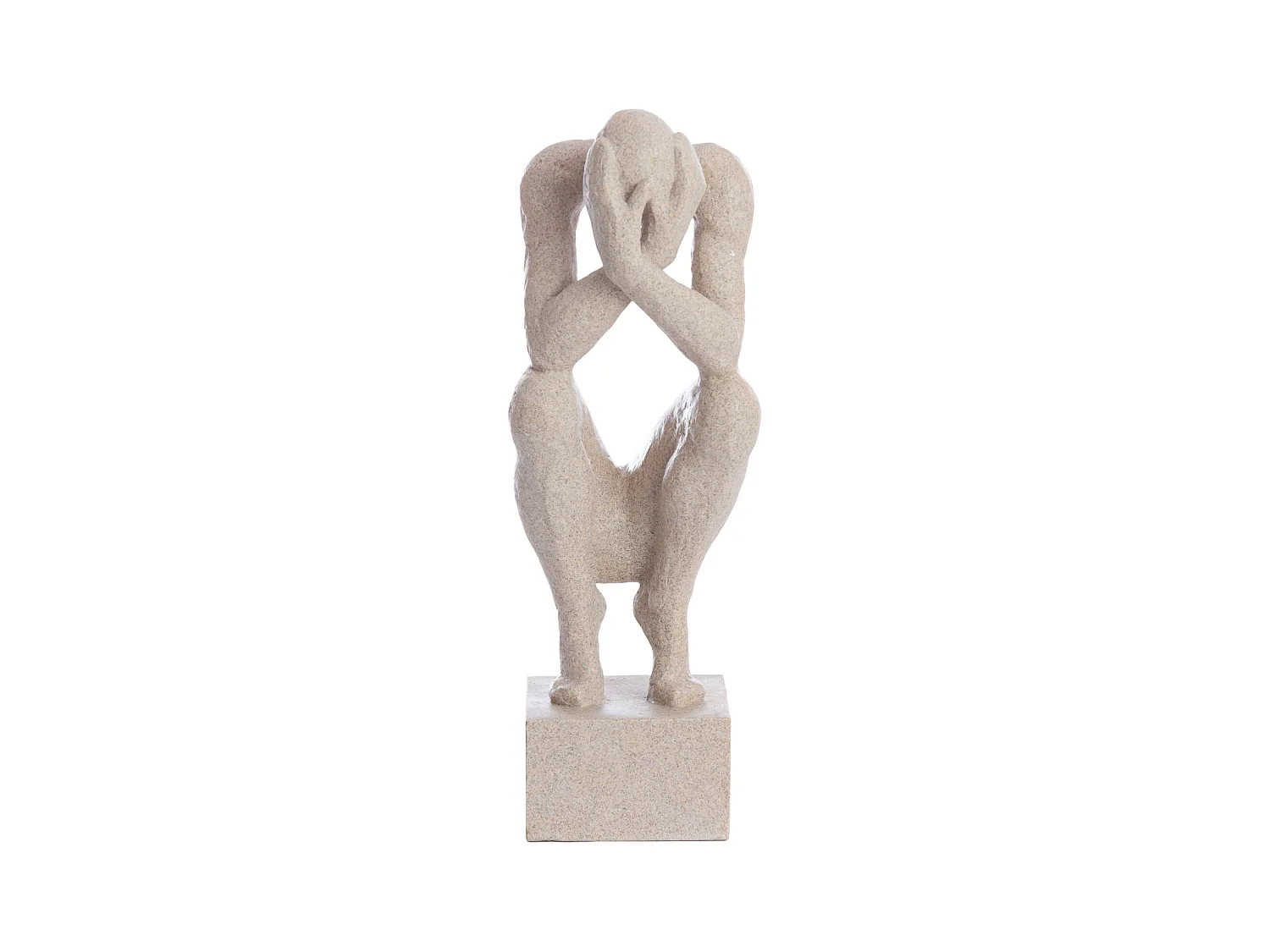 Ornament LOVINAC - 16x19x47cm - Bruin