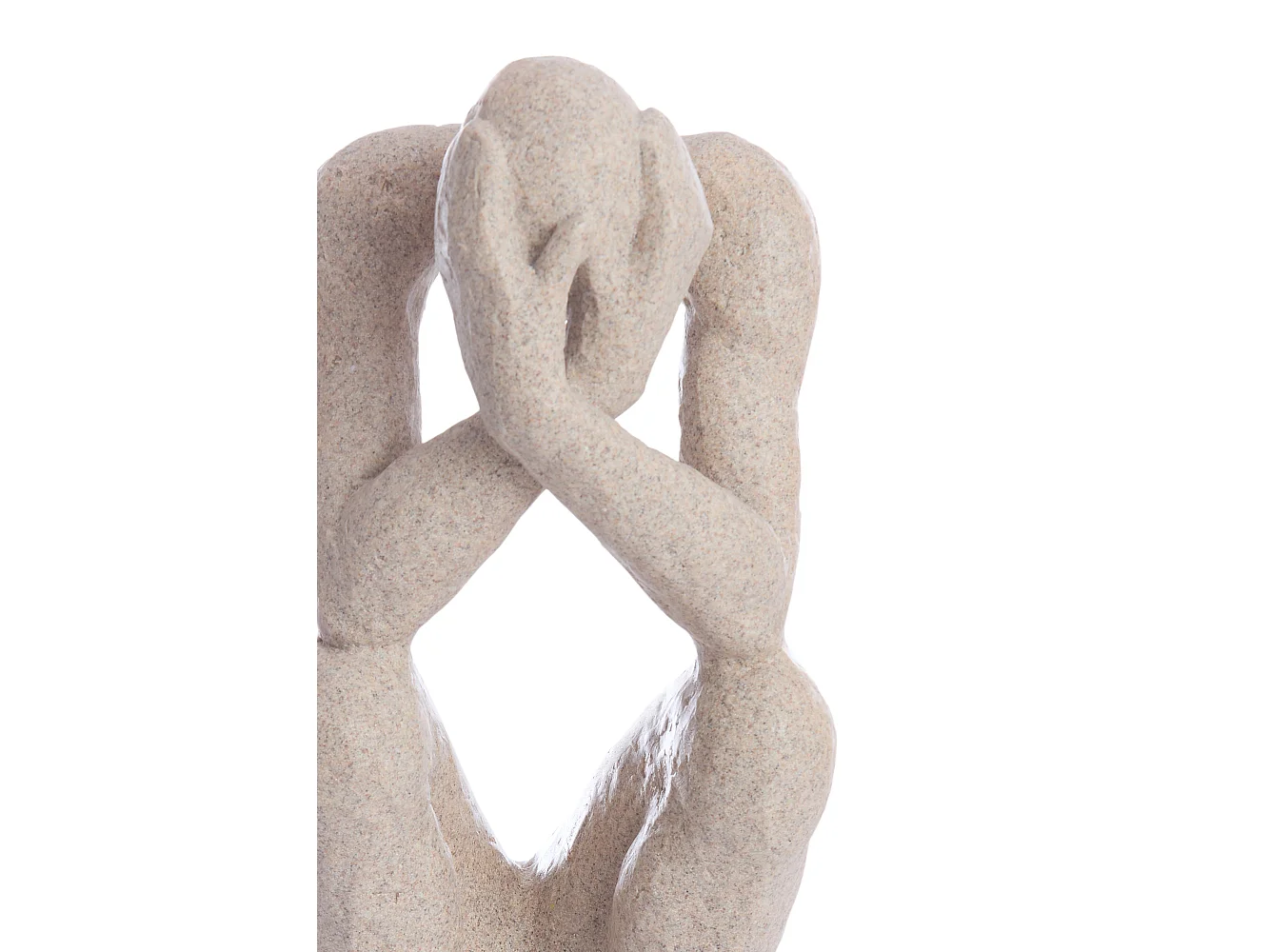 Ornement LOVINAC - 16x19x47cm - Marron