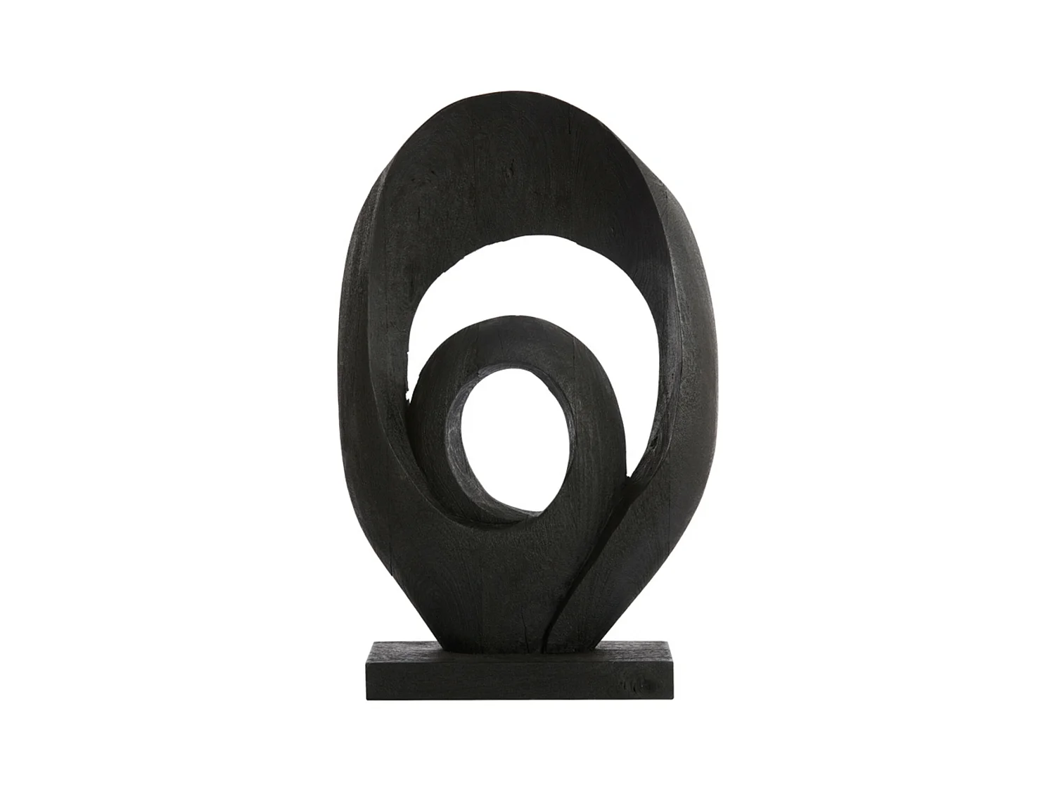 Ornement RANDA - 40x14x60cm - Noir