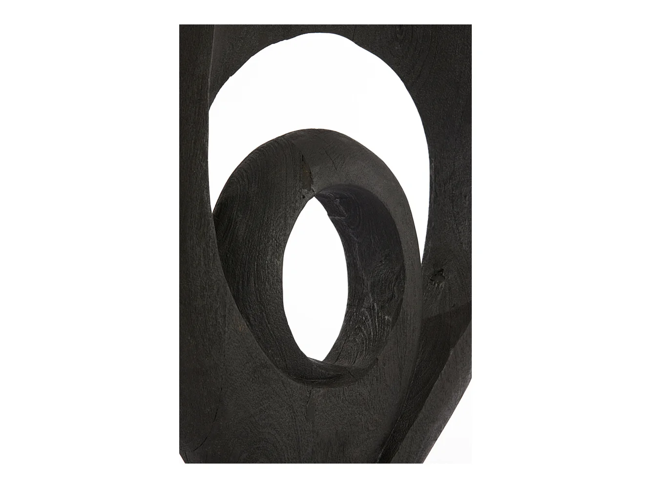 Ornement RANDA - 40x14x60cm - Noir