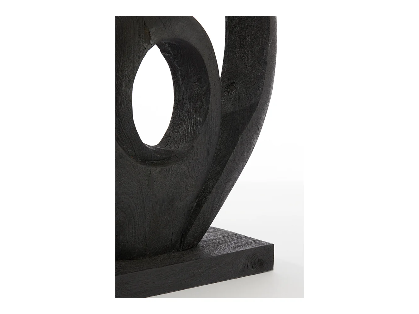 Ornement RANDA - 40x14x60cm - Noir