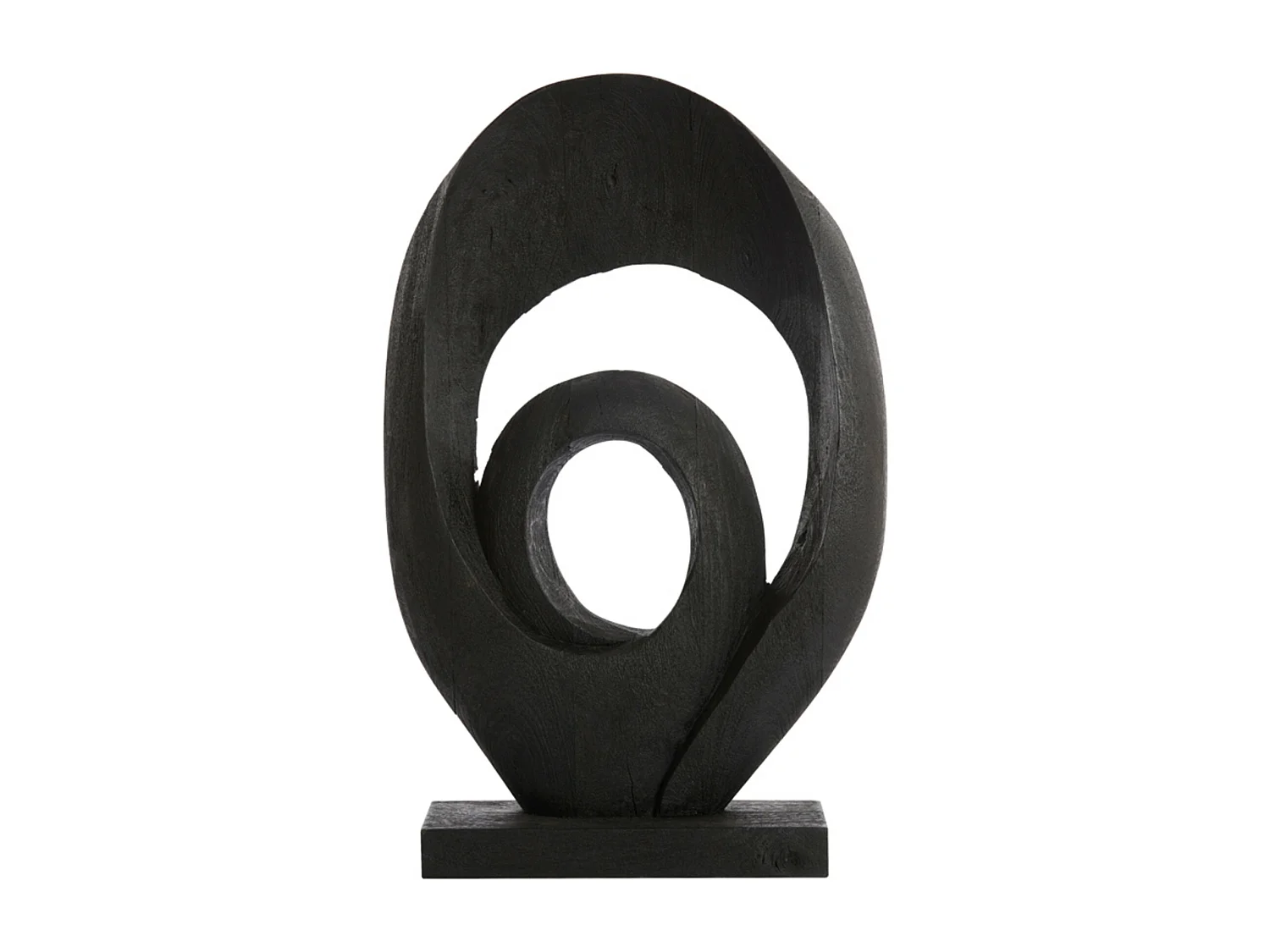 Ornement RANDA - 40x14x60cm - Noir