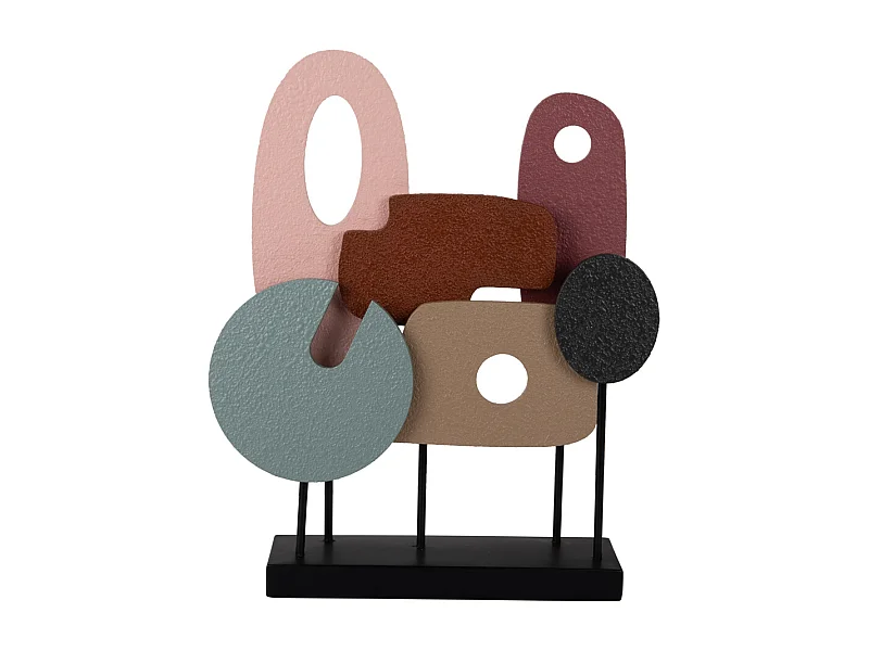 Image Art abstrait Medium - Multicolore