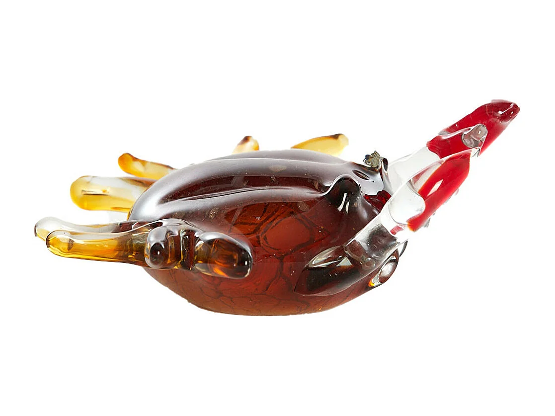 Ornament KRABBE - 20x5x6cm - Braun