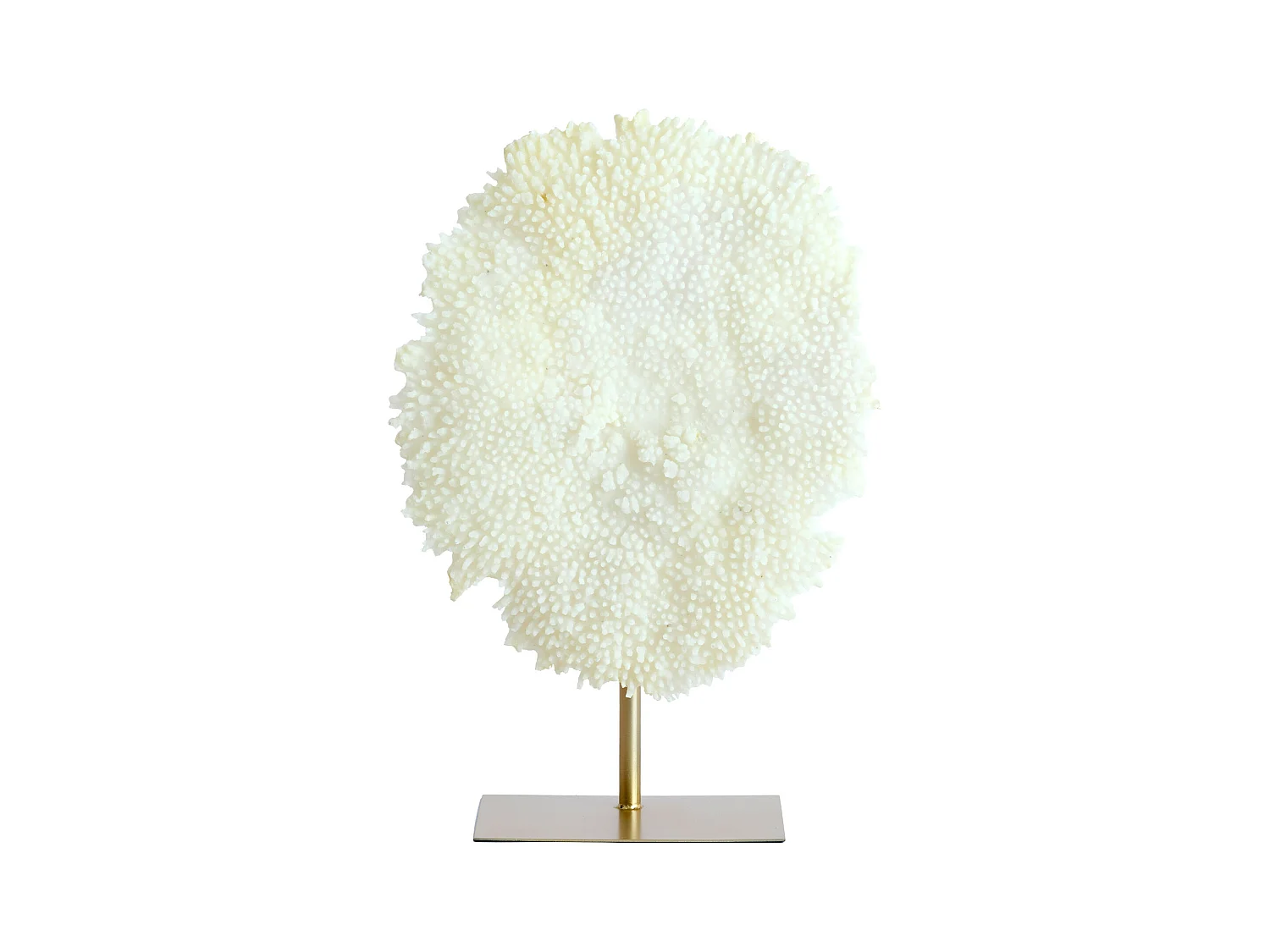 Ornament CORAL - 46x20x69cm - Wit