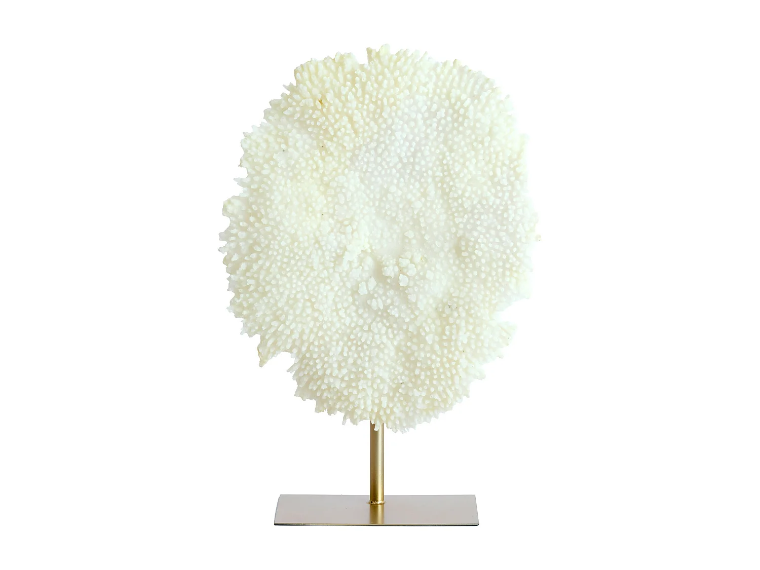 Ornament CORAL - 46x20x69cm - Wit