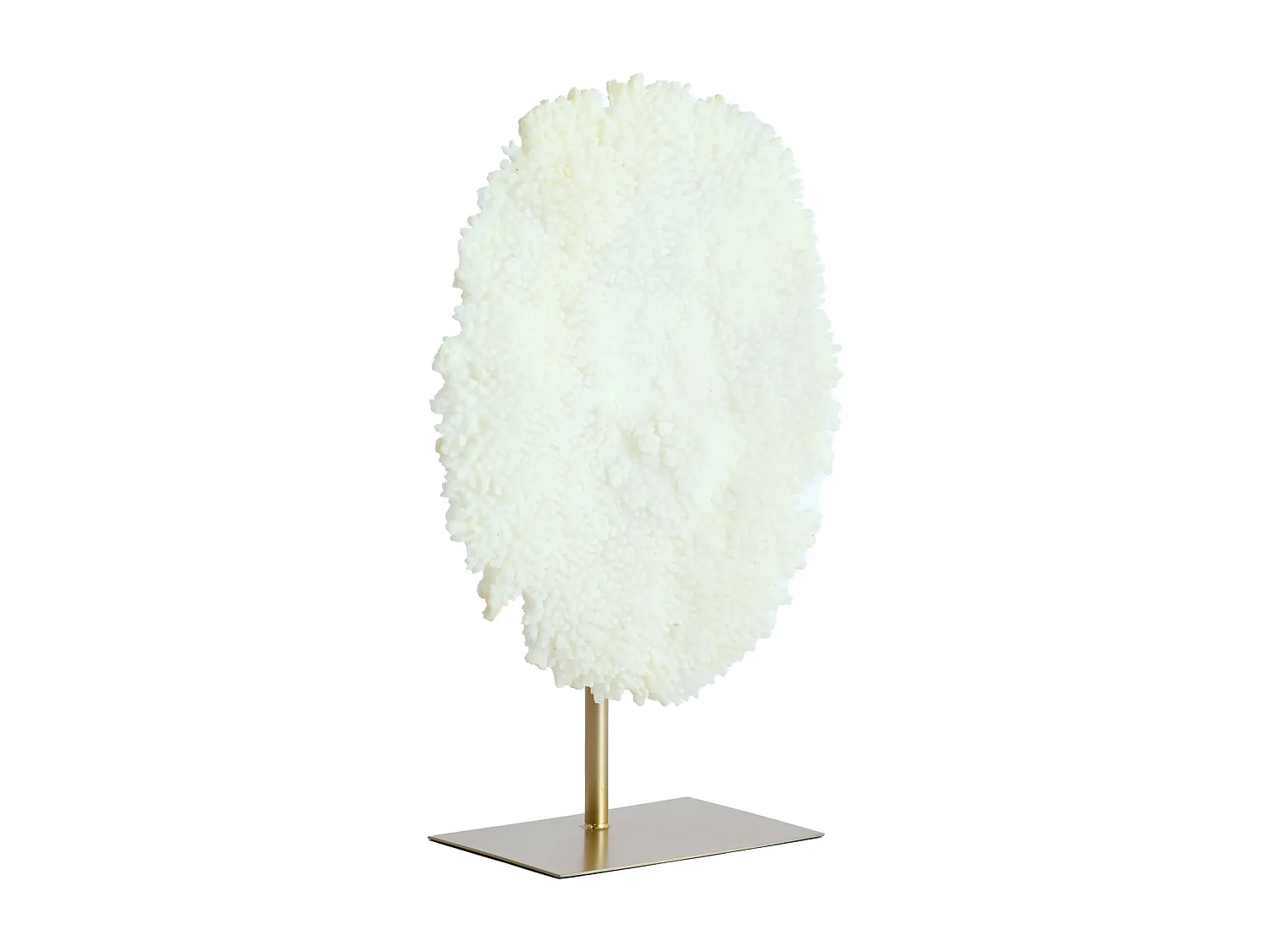 Ornement CORAIL - 46x20x69cm - Blanc