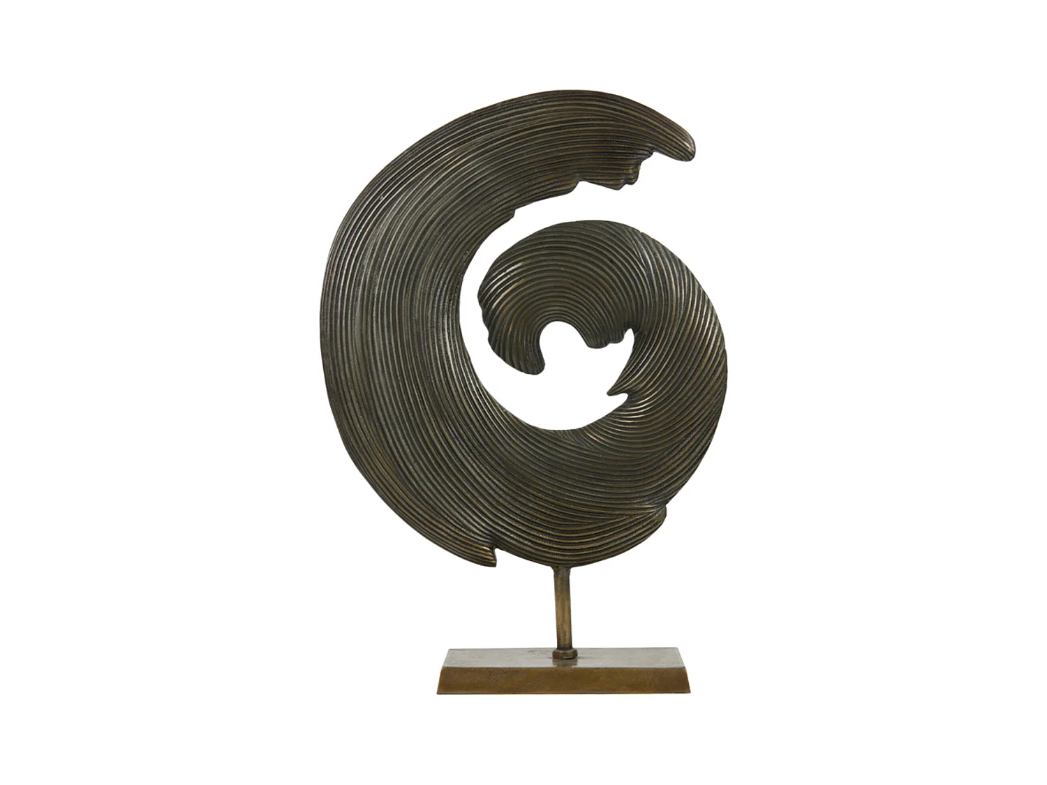 Ornement SHWIBA - 43x15x60cm - Bronze