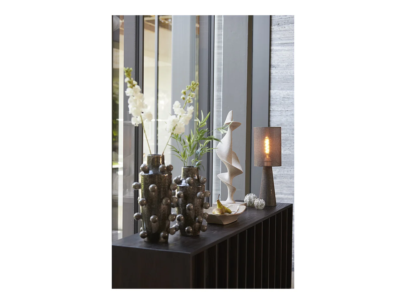 Ornement VUROT - 28x20x70cm - Marron