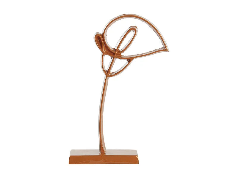 Ornament CALLA - 19x8x38cm - Orange