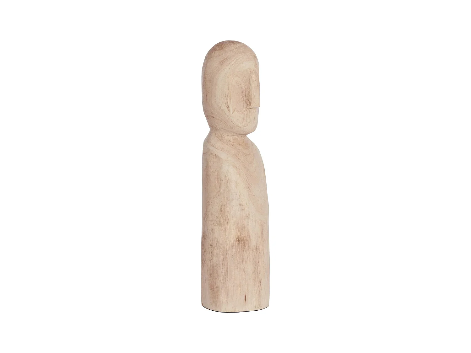 Ornement LUMUNA - 12x11,5x41cm - Marron