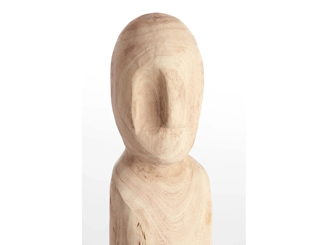 Ornement LUMUNA - 12x11,5x41cm - Marron