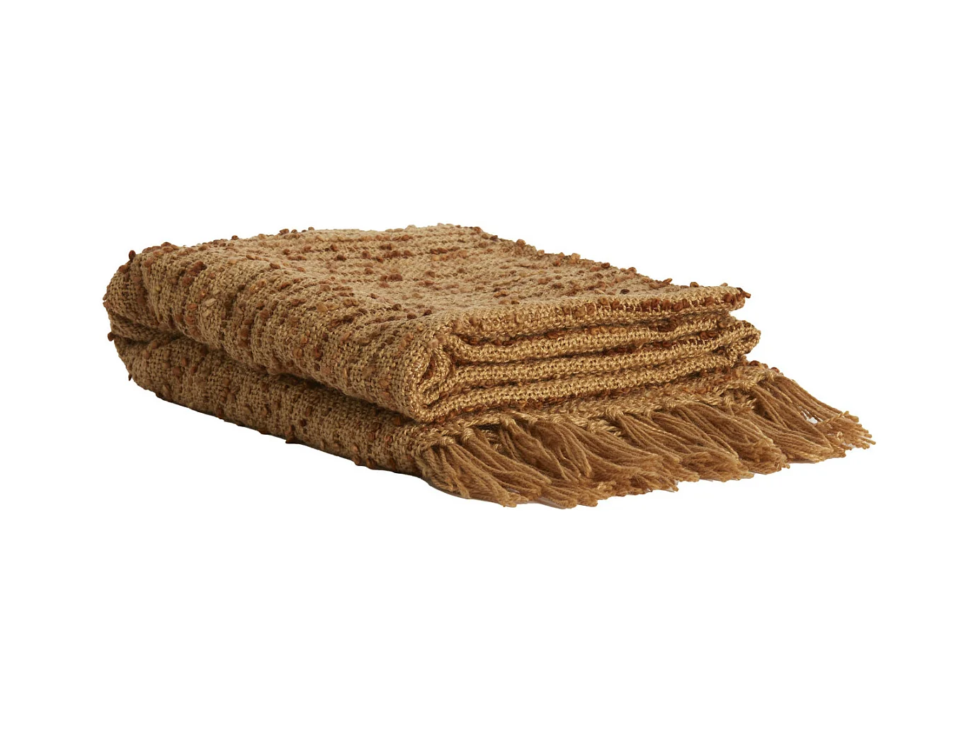 Plaid CAZAR - 170x130x0,5cm - Marron